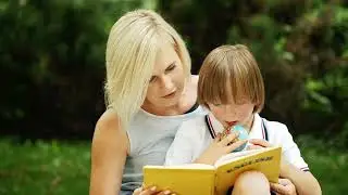 mom helps little boy with english education | Free Stock Footage - No Copyright