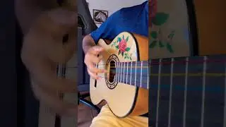 Spanish guitar rhythm