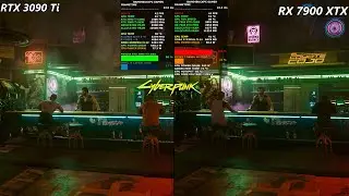 RTX 3090 Ti VS RX 7900 XTX Cyberpunk 2077 Ray Tracing Ultra 4K | 1440p Benchmarks