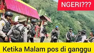 TEGANG!!! SUASANA POS KETIKA DI GANGGU