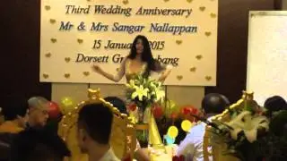 Belly Dance at Grand Dorsett Hotel For Wedding Anniversary by Malaysia Belly Dance