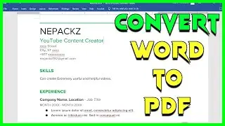 Best site to Convert Word to PDF Online without losing Formatting - word to pdf free 2023