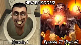 Skibidi Toilet 1 - 77 Part 4 All Episodes (60 FPS REMASTERED) Upgraded Titan G-Man 5.0 (Episode 78?)