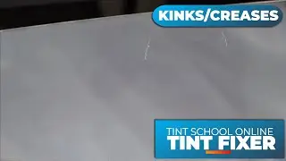 Tint Fixers - KINKS & CREASES ❌  - Installing - Side Windows - How To Tint Windows - Window Tinting