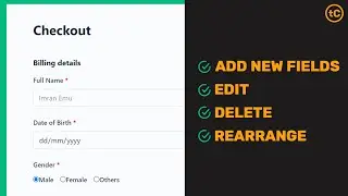 How To edit checkout fields with WooCommerce checkout fields editor Plugin | Increase  Sales