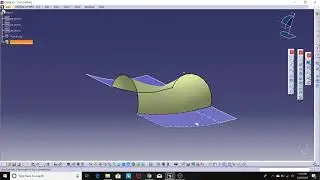 26. Wireframe and Surface Tutorial Catia V5: Creating Filling Surfaces