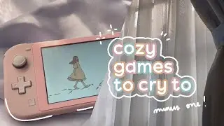 🍃 cozy games for masochists || aka games that will *hopefully* make you cry (minus one) [ad]