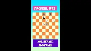 НЕОЖИДАННЫЙ  выигрыш. Этюд 1942 года 