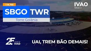 🔵[ LIVE-SBGO]🔵🗼TORRE GOIÂNIA | SBGO_TWR | LIVE TORRE GOIÂNIA | IVAO