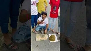 गोबर से हवा में उठा दिया भारी पत्थर 😱 #scienceproject #science #facts #viral #shortvideo #shorts