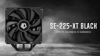 Introducing ID-COOLING SE-225-XT BLACK Dual Fan CPU Air Cooler