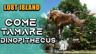 ARK | Lost island | How to tame the DINOPITHECUS Guide