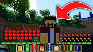 КАК ИГРАТЬ ЗА АИДА В МАЙНКРАФТЕ / ПРЕВРАЩЕНИЕ В МОБОВ MINECRAFT БОМЖ В РОССИИ АИД
