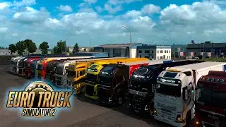 TruckersMP Christmas Convoy 🚚TruckersMP ETS 2 [RU]