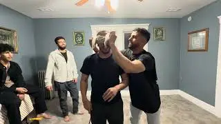 Squeeze Chicken Belt Whoopin Challenge! اضحك من قلبك 😂