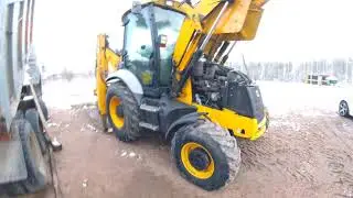 JCB 3CX  ДЫМИТ ДВИГАТЕЛЬ нашли причину!