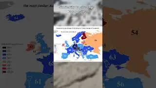 r/MapP*rn | Similarity to average Europeans