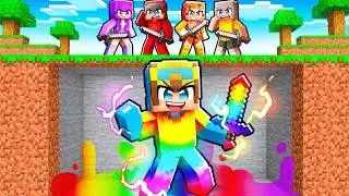 HUNTERS vs SUPER SPEEDRUNNER in Minecraft!