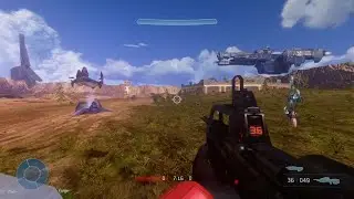 Halo MCC: Progenitor Gorge mod showcase