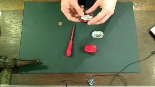 Clip on bicycle light battery replacement (short video)