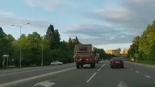В Чебоксары заехал грузовик, состоящий на вооружении НАТО