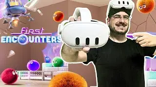 Minha PRIMEIRA experiência com Realidade Mista no META QUEST 3 - First Encounters