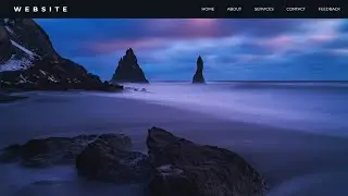 ASMR Programming - Creating a Navigation Bar Using HTML and CSS - No Talking