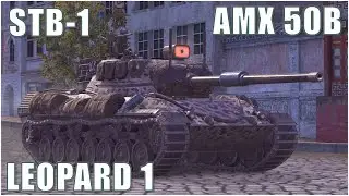 Leopard 1, STB-1 & AMX 50B ● WoT Blitz