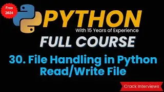 File Handling in Python | Read and Write File in Python