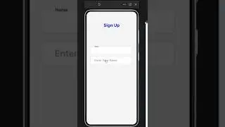 Creating Animated Text Form in Figma #shorts
