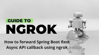 How to forward Spring Boot Rest Async API callback using ngrok