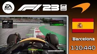 F1 23 Spain PS World Record & Setup (1:10.440)