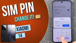 Xiaomi 14 change sim pin