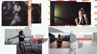 Fitness Vlog Promo | After Effects Template
