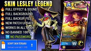 🔥 WAJIB COBA! Script Skin Lesley Legend – Angelic Agent | No Password, Full Effect & Sound