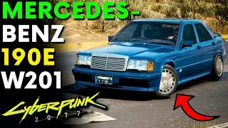 Cyberpunk 2077 - New Mercedes-Benz 190E W201