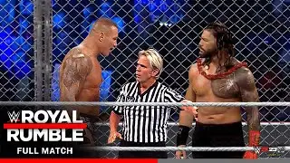 Roman Reigns vs. Randy Orton: Royal Rumble 2024 - Steel Cage Match