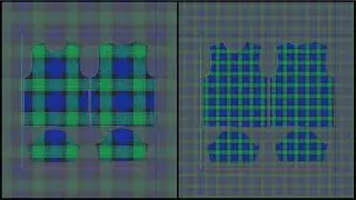 Marvelous Designer 10 New Features: Texture Repeat Type - Unified Map