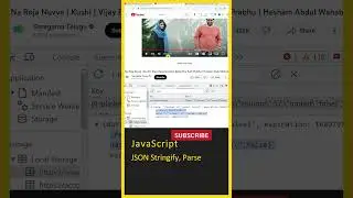 JavaScript Tutorial For Beginners, (JSON Parse, Stringify) JavaScript in Telugu, Java Script 