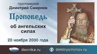 Проповедь об ангельских силах (2000.11.20)