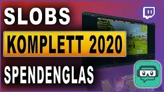 Streamlabs OBS Komplettkurs 2020: #20 Spendenglas