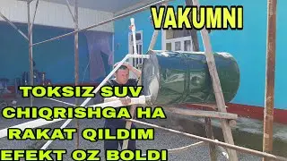 SAMAHOT VAKUM SUV CHIQARISHGA HARAKAT QILDIM IHTRO IJOBIY NATIJA  BERDI