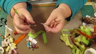 Lace and Fabric  bead Tutorial