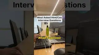 Most Asked Html and Css interview questions #shorts #javascript #html #css #coding