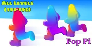Blob Runner 3D Gameplay Walkthrough IOS,Android - All Levels (191-195)