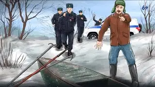 Герои рядом с нами.Сотрудники транспортной полиции спасли упавшего в ледяную воду мужчину