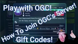 Come Play with OGC! All Are Welcomed for Peaceful Server! Art of Conquest with OGC!