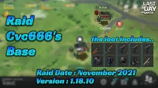 Raid Cvc666 Base (Last Day On Earth - LDOE)
