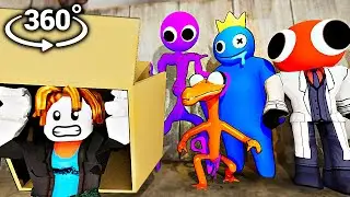 VR 360° Rainbow Friends Hide and Seek!
