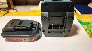WORX (DEXTER) vs MAKITA. Обзор адаптеров адаптеры для WORX и MAKITA.